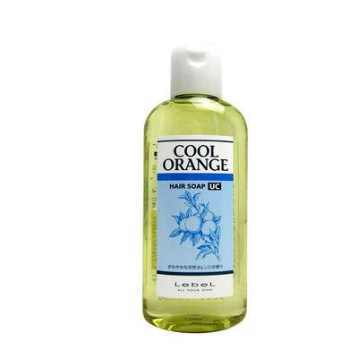 Lebel COOL ORANGE HAIR SOAP UC (NET 200ml) weight:240g