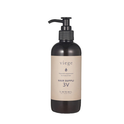 LebeL viege HAIR SUPPLI 3V (NET 250 ml) weight:350g