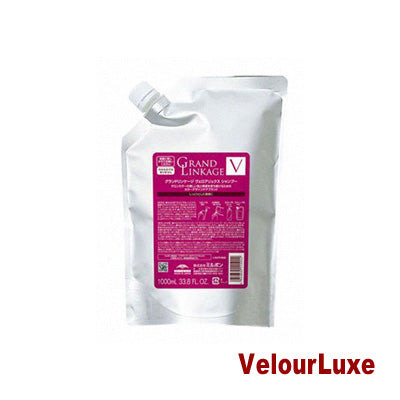 MILBON GRAND LINKAGE VelourLuxe Shampoo (refill/1000ml) weight:1080g