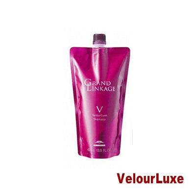 MILBON GRAND LINKAGE VelourLuxe Shampoo (refill/400ml) weight:440g