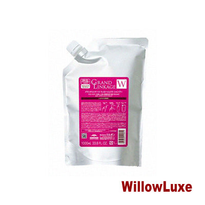 MILBON GRAND LINKAGE WillowLuxe Shampoo (refill/1000ml) weight:1080g