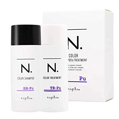 napla N. COLOR SHAMPOO ＆ TREATMENT Pu purple Trial set (NET 40m+40g) weight:120g