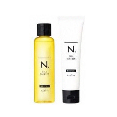 napla N. SHEA SHAMPOO ＆ TREATMENT MOISTURE mini set(NET 80ml＆65g) weight:190g